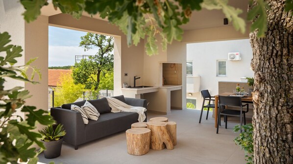 Restauration en plein air