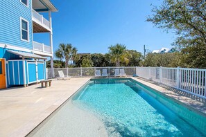 Beheizter Pool