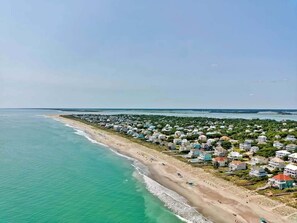 Beach - Fins East, Oceanfront Duplex in Emerald Isle, NC! (Emerald Isle)