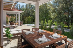 Restauration en plein air