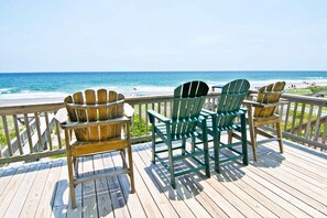 Property grounds - Great Escape West, Oceanfront Duplex in Emerald Isle, NC! (Emerald Isle)