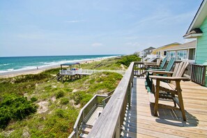 Property grounds - Great Escape West, Oceanfront Duplex in Emerald Isle, NC! (Emerald Isle)
