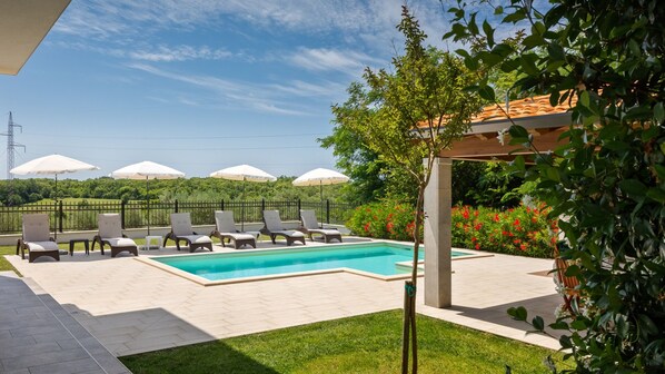 Pool - Villa Eva Kastel by Villas Guide (Buje)