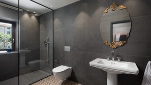 Shower, hair dryer, towels - Villa Melon by Villas Guide (Porec)