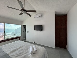 2 dormitorios, caja fuerte, wifi y ropa de cama