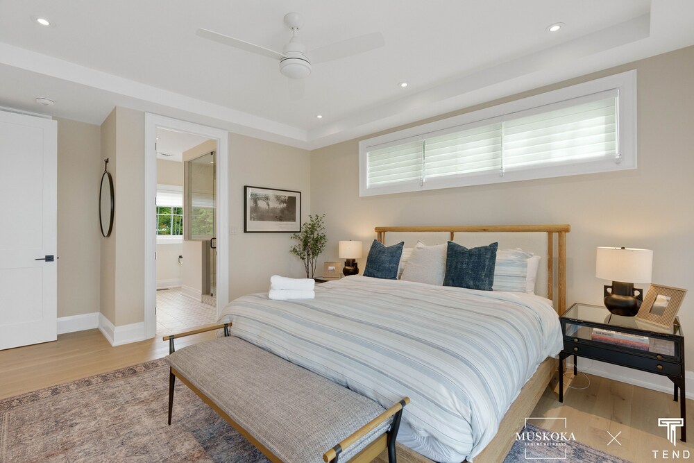 A luxurious cottage rental nestled on the picturesque shores of