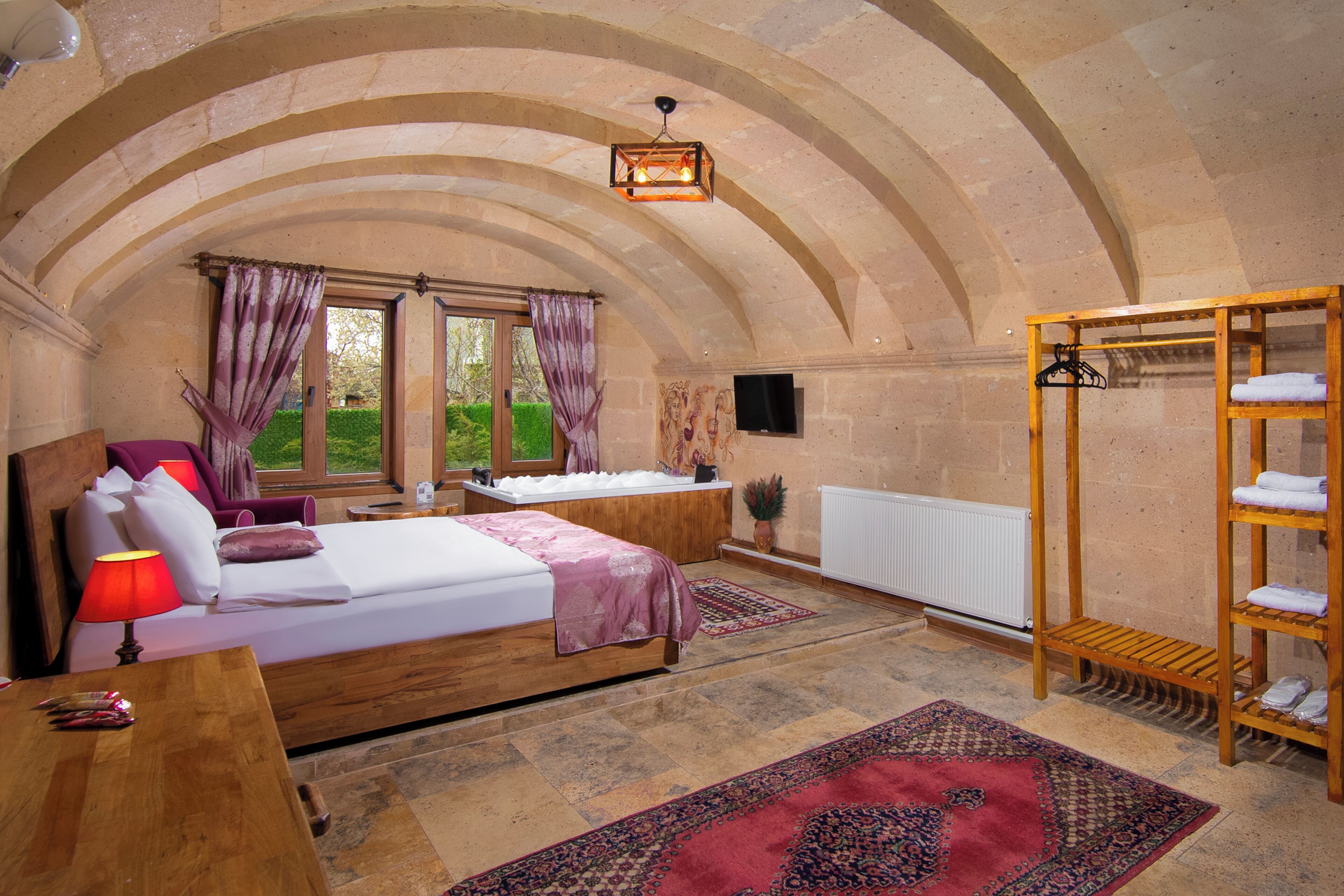Superior Double Room | Living area | 32-inch LED TV with satellite channels