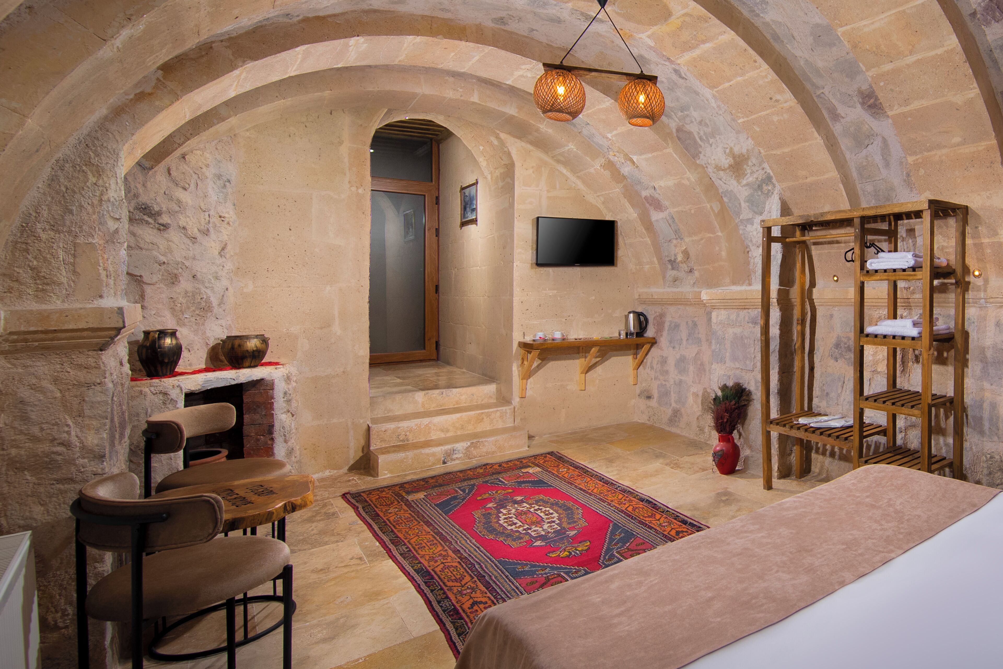 Comfort Double Room | Living area | 32-inch LED TV with satellite channels