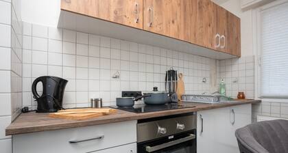 Serviceroom24 - Apartment 1 in Herten WLAN - Smart-TV - 24-7 Check-in und Küche