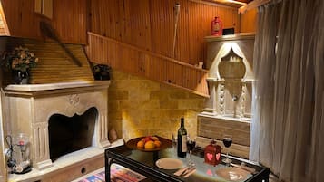 Cabaña básica, vistas a la ciudad, planta ejecutiva | Terraza o patio