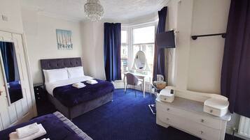 1 bedroom, premium bedding, individually decorated