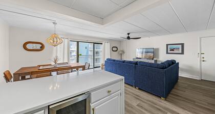 Newly remodeled with ocean views! Steps to the beach in the heart of midtown OC!