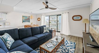 Newly remodeled with ocean views! Steps to the beach in the heart of midtown OC!