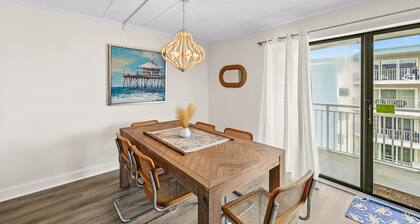 Newly remodeled with ocean views! Steps to the beach in the heart of midtown OC!