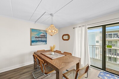 Newly remodeled with ocean views! Steps to the beach in the heart of midtown OC!