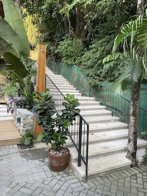 Overnattingsstedets uteområder