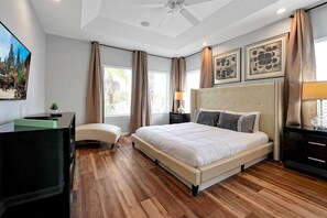 5 bedrooms, iron/ironing board, travel crib, free WiFi