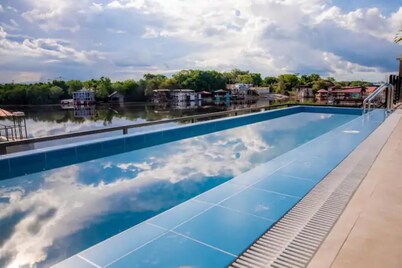 Iquitos Lodge House by the River. Enjoy the views & sound of the Amazon 