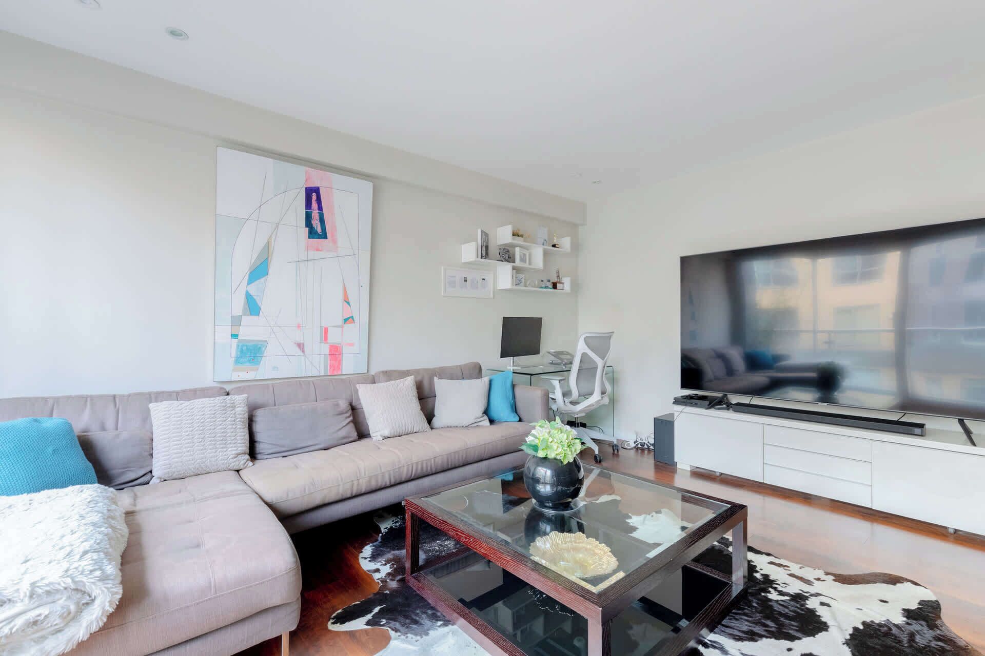 TV, stereo, offices