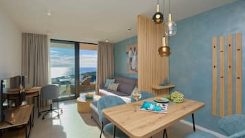 Leilighet (1 Bedroom) | Oppholdsrom | TV