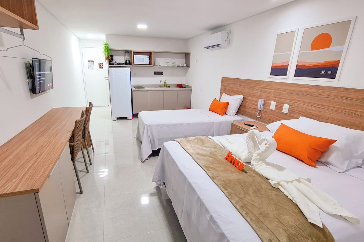 Wifi gratis y ropa de cama