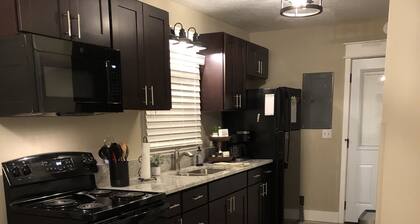 Quaint cottage on the grounds of the White River Canoe Company in Noblesville IN