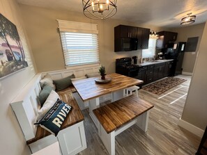 Dining - Quaint cottage on the grounds of the White River Canoe Company in Noblesville IN (Noblesville)