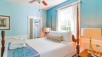 2 bedrooms, iron/ironing board, travel crib, WiFi