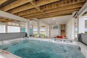Una piscina climatizada