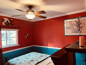 1 bedroom, in-room safe, iron/ironing board, free WiFi