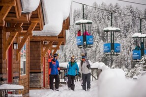 Snow and ski sports - On the Horizon | Slope-Side | Pets | Ground-Level (Panorama)