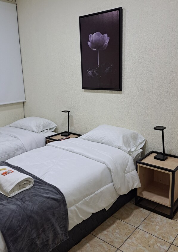 Desk, iron/ironing board, free WiFi, bed sheets