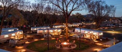 Overnattingsstedets uteområder