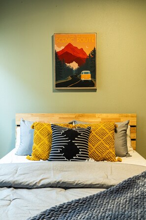 2 chambres, Wi-Fi, literie fournie