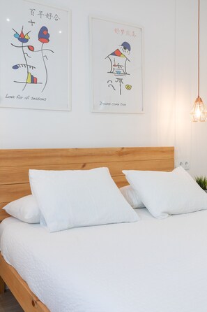 2 habitaciones, tabla de planchar con plancha y wifi gratis 