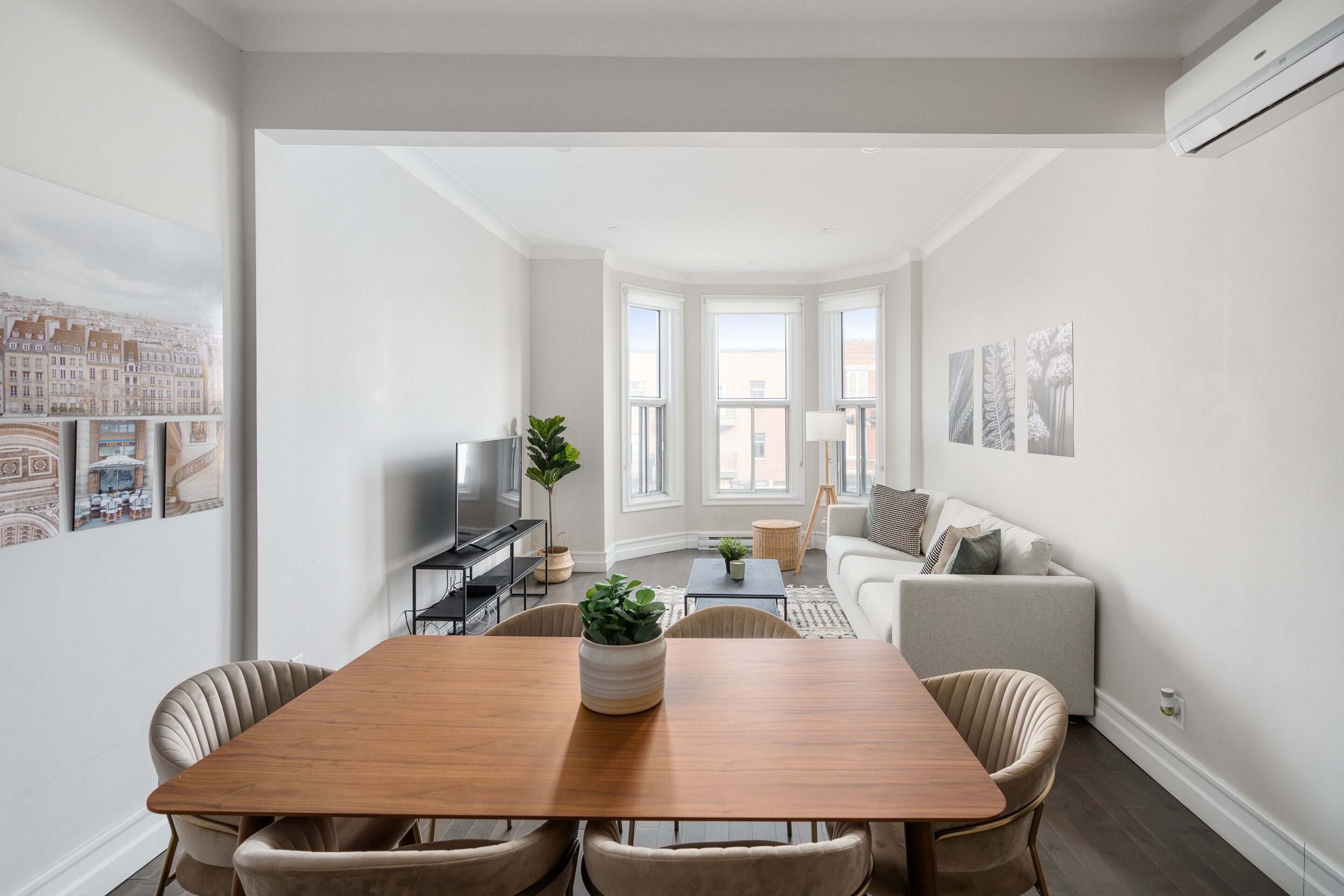 Departamento de diseñador | 2 habitaciones, camas con efecto memoria y cortinas blackout 