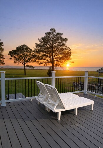 New Island Home on the Chesapeake Bay Sunsets