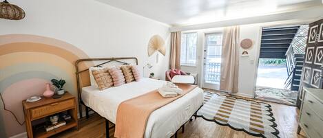 1 chambre, fer et planche à repasser, Wi-Fi gratuit, draps fournis