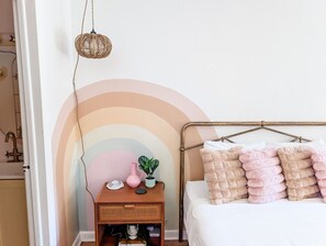 1 habitación, tabla de planchar con plancha, wifi gratis y ropa de cama 