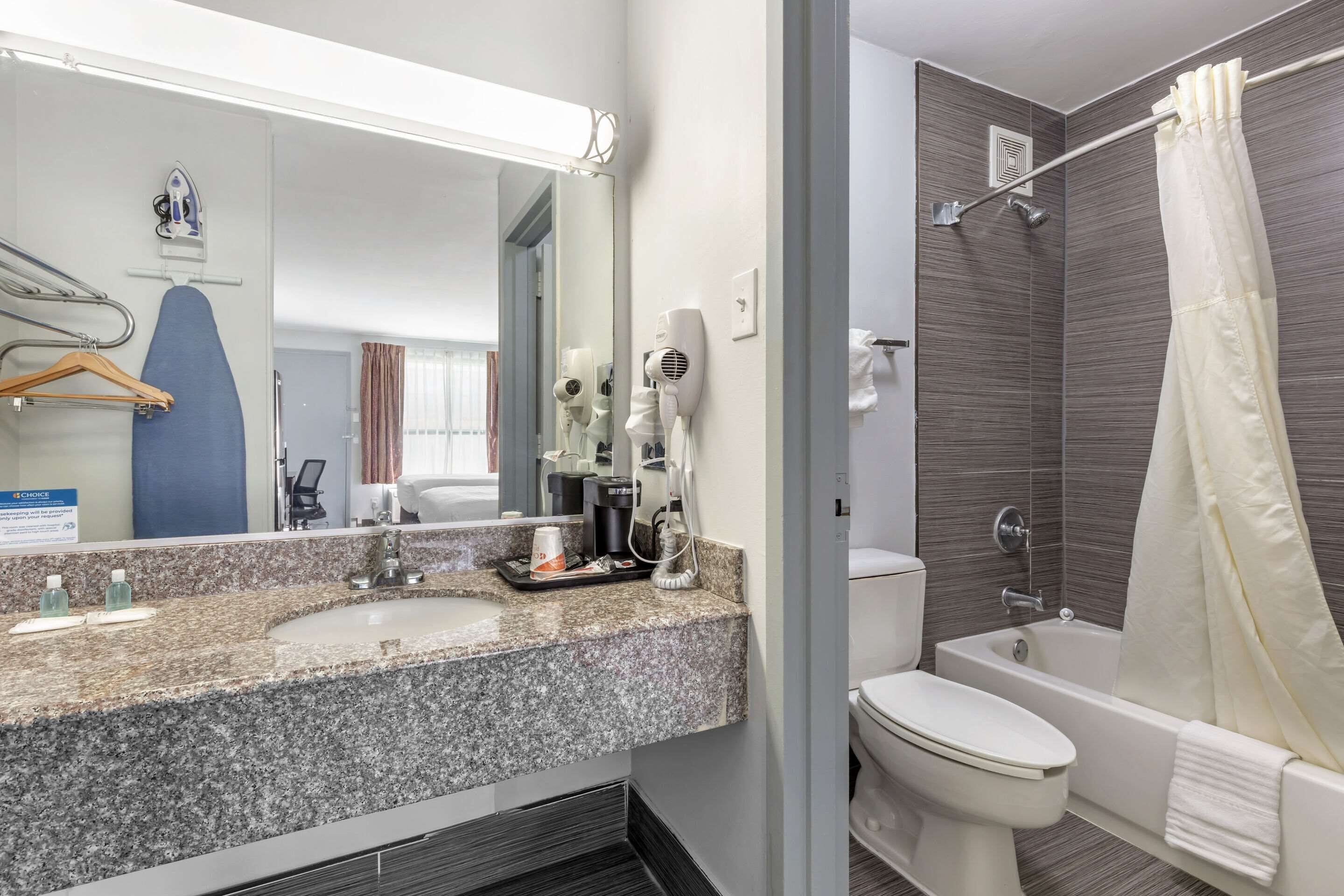 Room, 2 Queen Beds, Non Smoking (Efficiency) | Desk, free WiFi, bed sheets