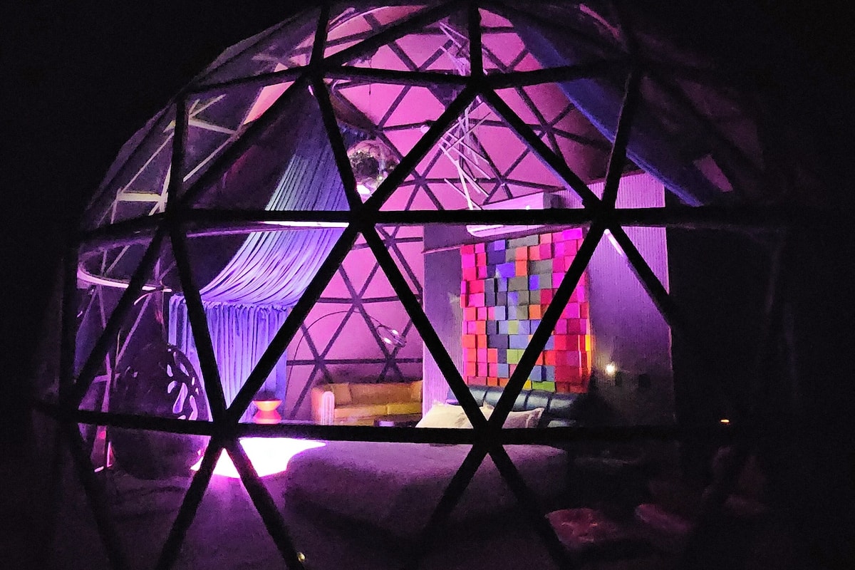 Deluxe Sky Dome (Disco Theme) | In-room safe, individually decorated, individually furnished