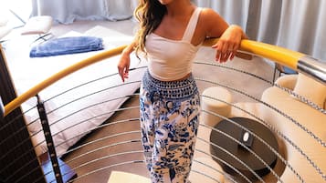 Familierom | Safe på rommet, individuelt dekorert og individuelt innredet