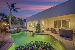 Pool - Serenity: Pool,Spa, Gated Community and Fun! (La Quinta)