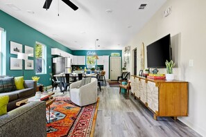 TV - Central Comfort - New Build | Grill, Chill & Relax (North Charleston)