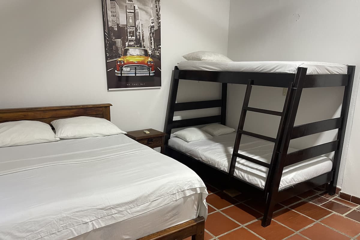 Family Quadruple Room | Individually decorated, individually furnished, free WiFi, bed sheets