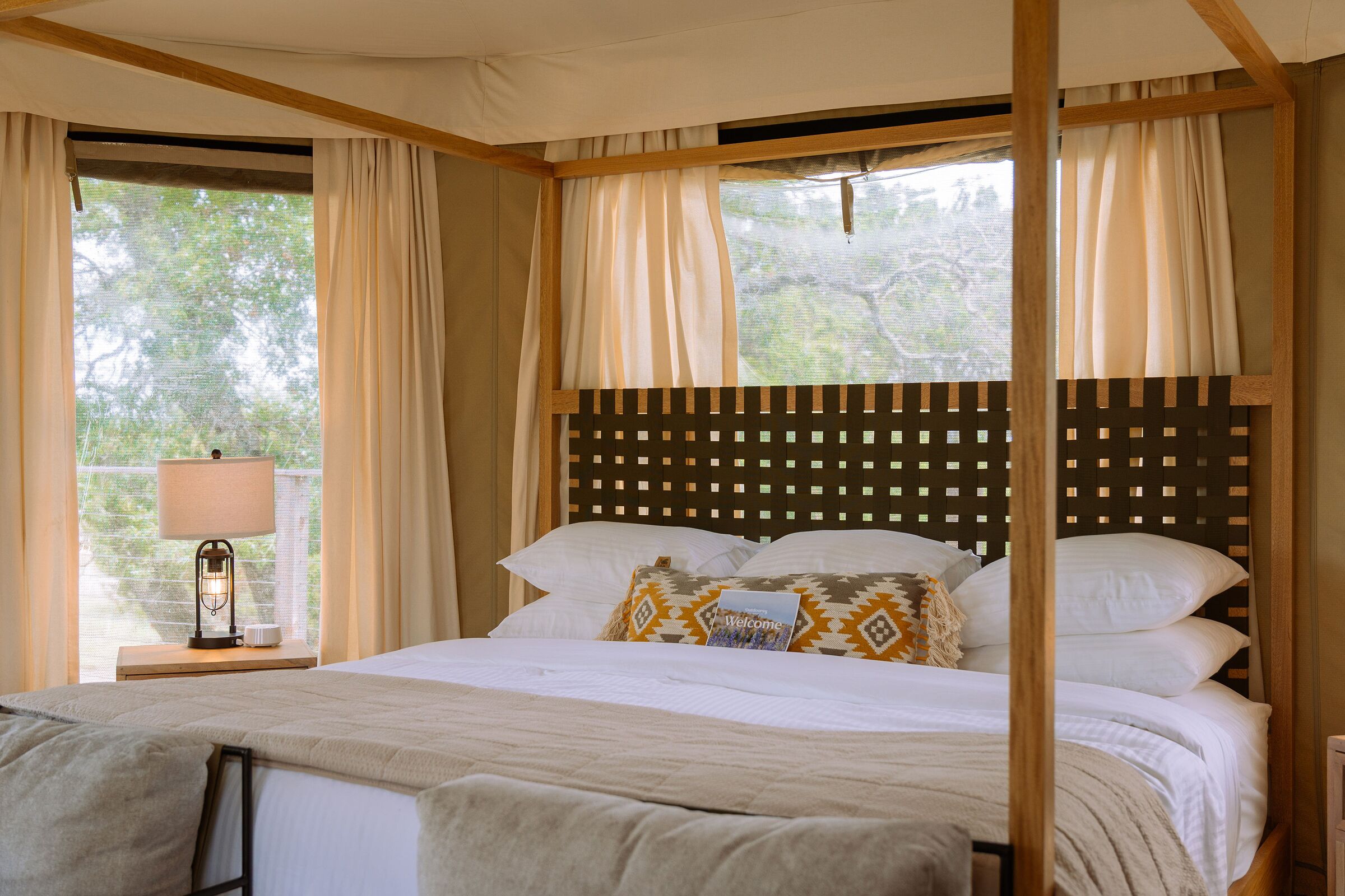 Draps en coton égyptien, literie de qualité supérieure