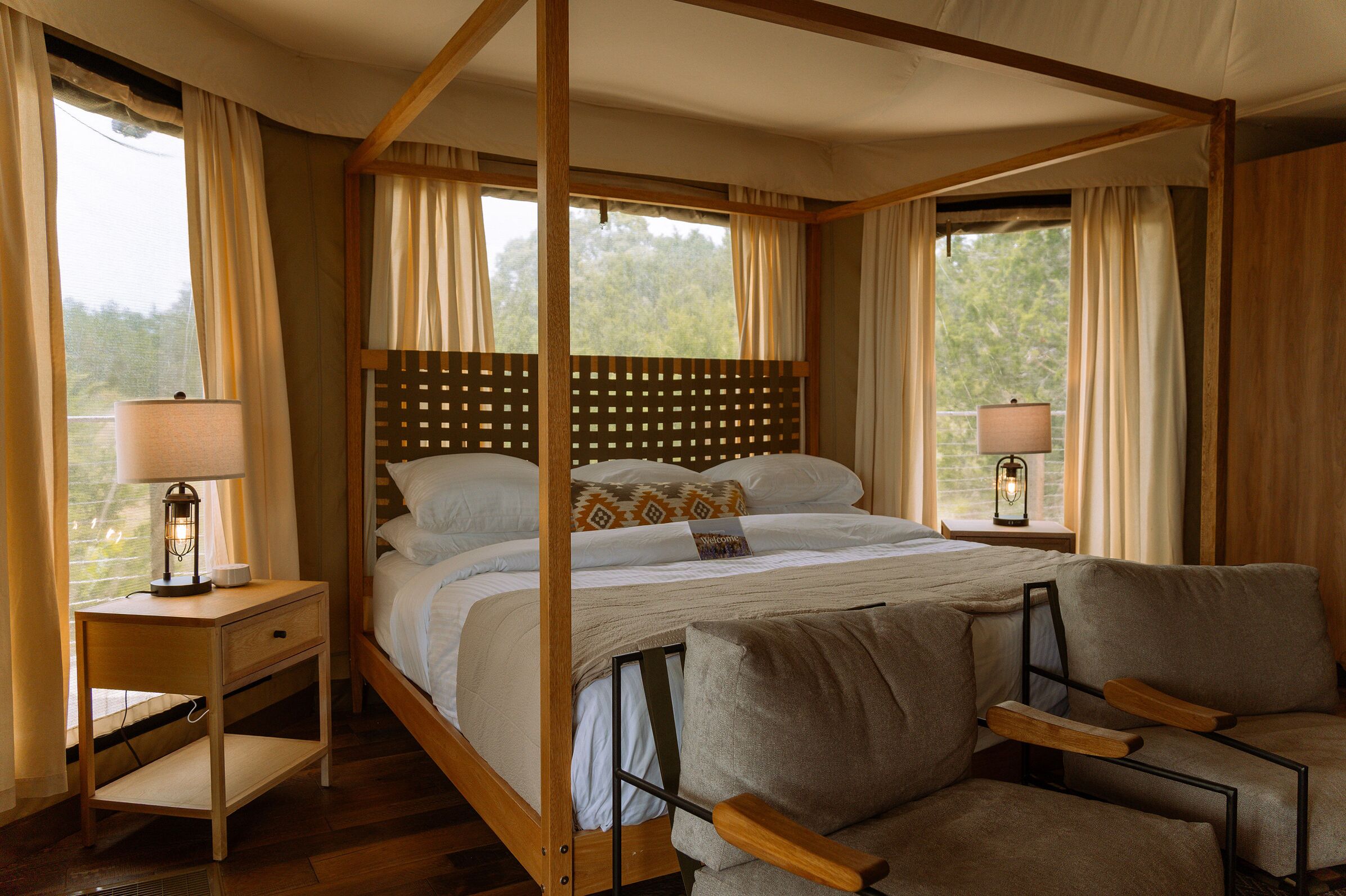 Draps en coton égyptien, literie de qualité supérieure