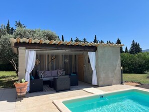 Pool - 84A - "Mas d'Elise", magnificent villa with pool in the heart of Luberon (L'Isle-sur-la-Sorgue)