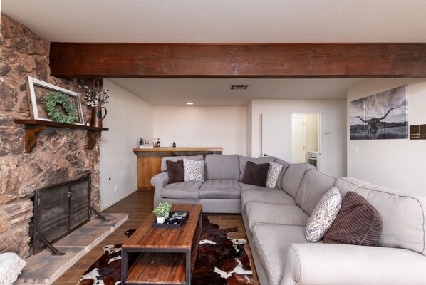 Älytelevisio, takka