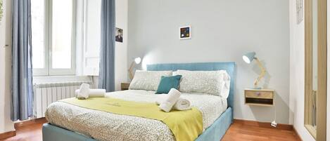 4 dormitorios, tabla de planchar con plancha, wifi y ropa de cama